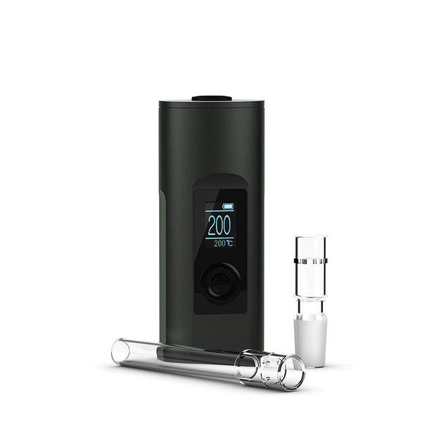 Arizer Solo 2 Max vaporizer glass stem and 14mm Adapter
