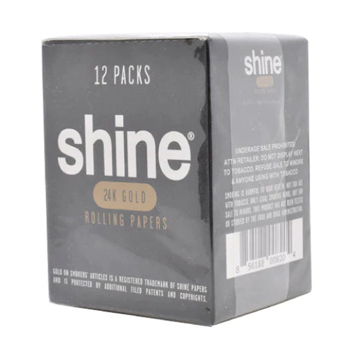 Shine Rolling Paper King Size  12 Pack